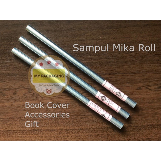 

Alat Tulis - Sampul Buku / Sampul Mika Roll 34 x 500 cm