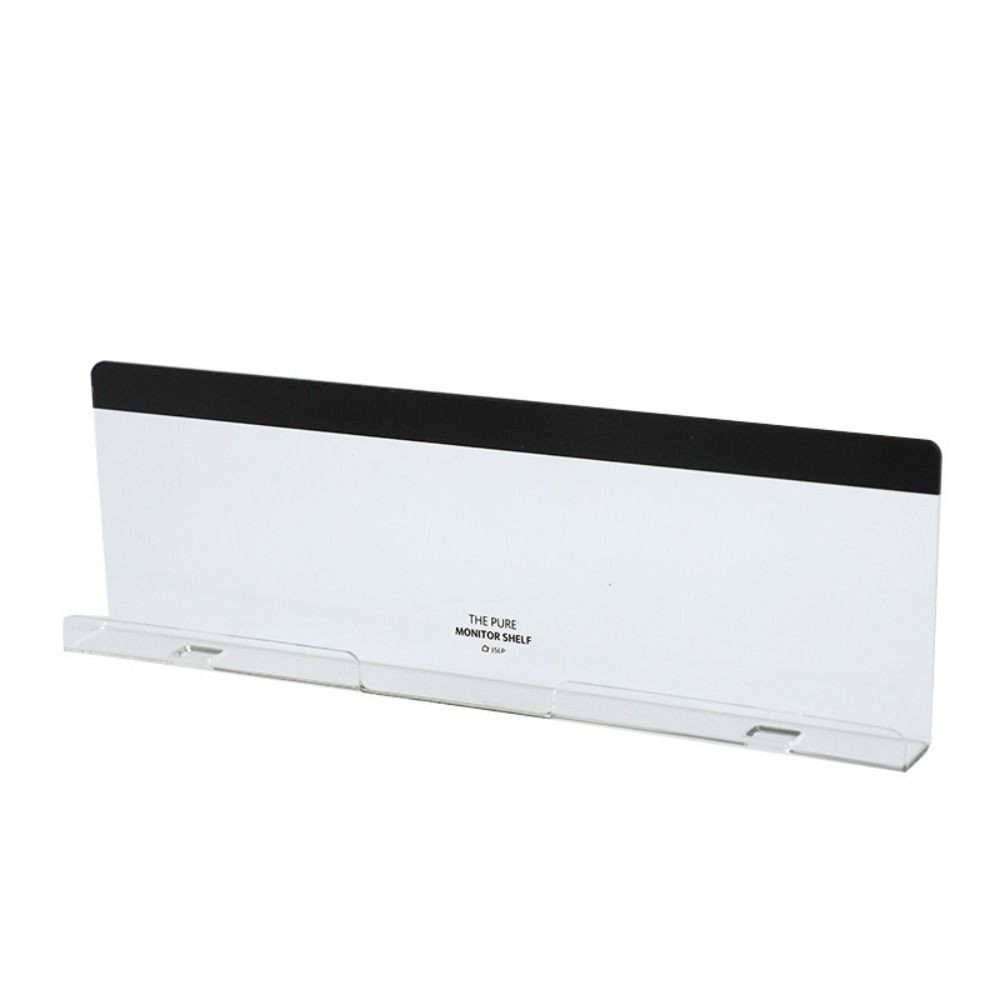

Desktop Storage Monitor Message Memo Board Desk Organizer Transparent Message Board Acrylic Multifunctional