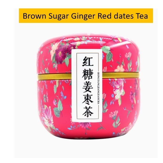 

TISANE TEA / FLOWER TEA / TEH HERBAL - BROWN SUGAR GINGER RED DATES TEA (10) 红糖姜枣茶