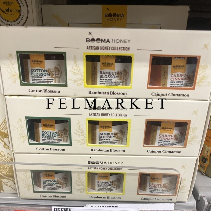 

Bemma Artisan Honey Collection 3 Rasa / Madu Mix 32 gr X 3 / 1 Box