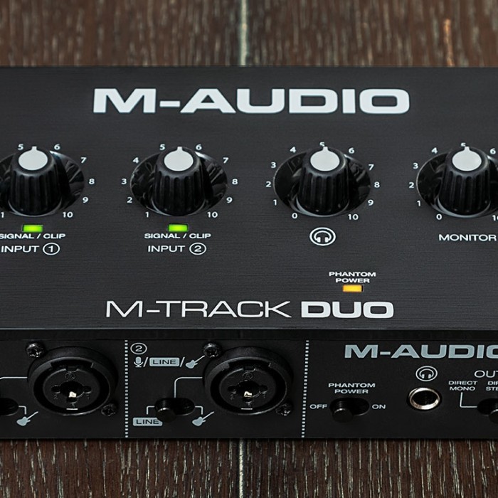 promo  -audio interface M audio M-Track Duo