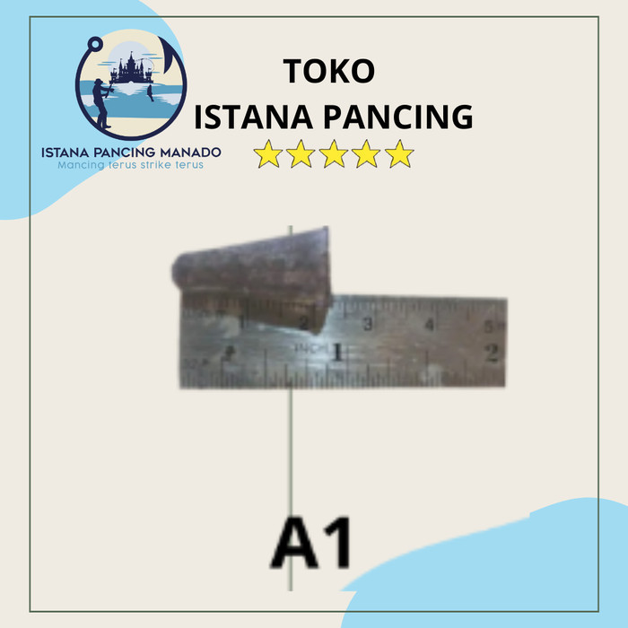 TIMAH A1 - 8 gr/ PEMBERAT UMPAN PANCING