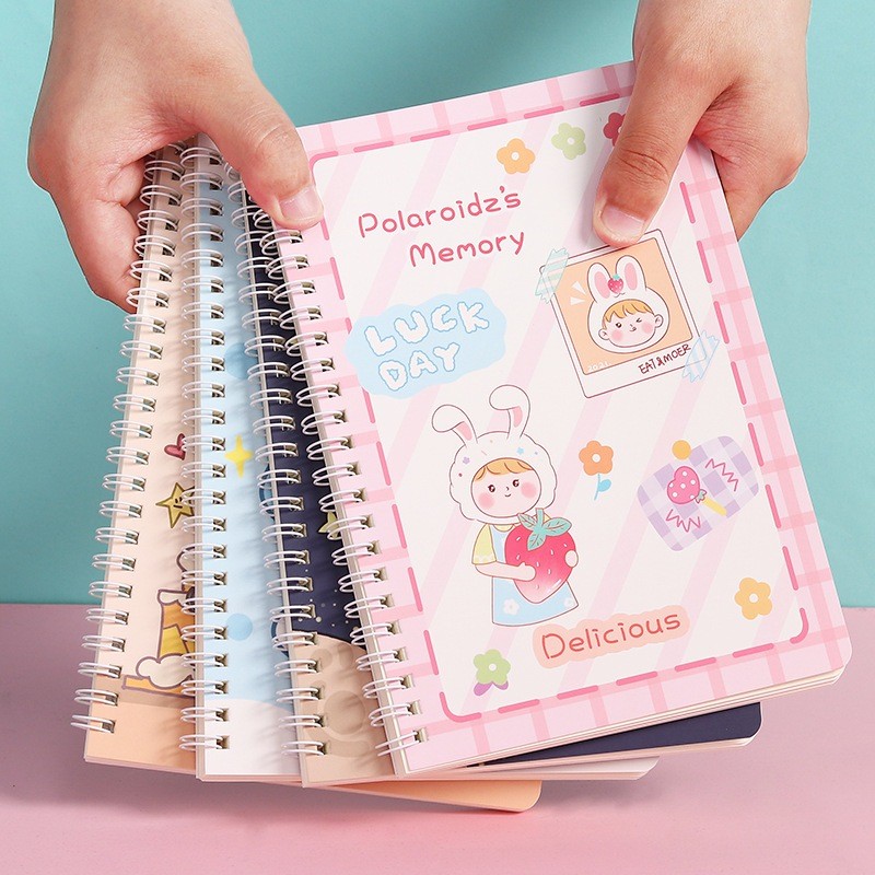 

BOA Notebook Ring Motif Random A5 / Buku Tulis Sekolah Isi 60 Lembar / Buku Catatan / Buku Diary / Buku Tulis Random Y3435