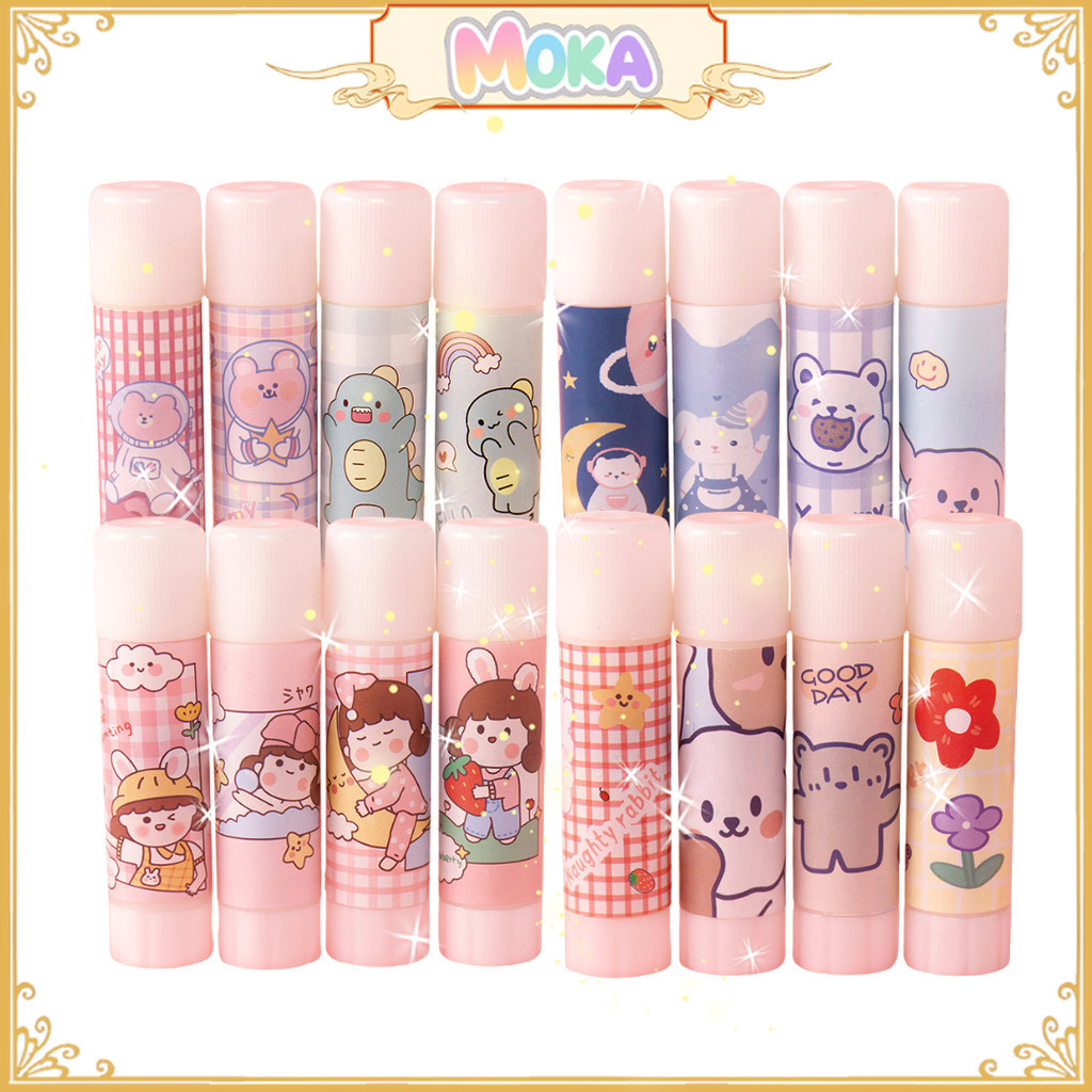 

MOKA Lem Glue Stick / Lem Kertas Stick / Lem Putar Katakter MKA167