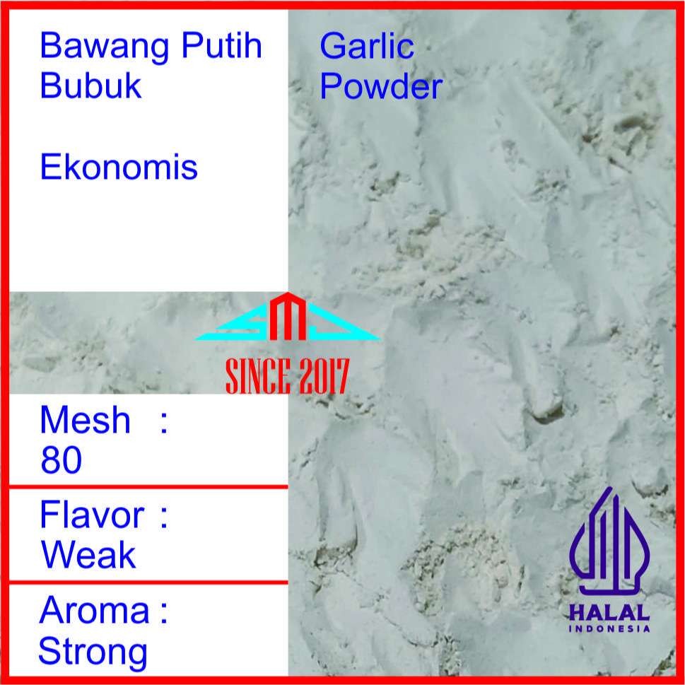

New Bawang Putih Bubuk 1 kg Ekonomis 1000 gram Garlic Powder Kualitas MurahPremium