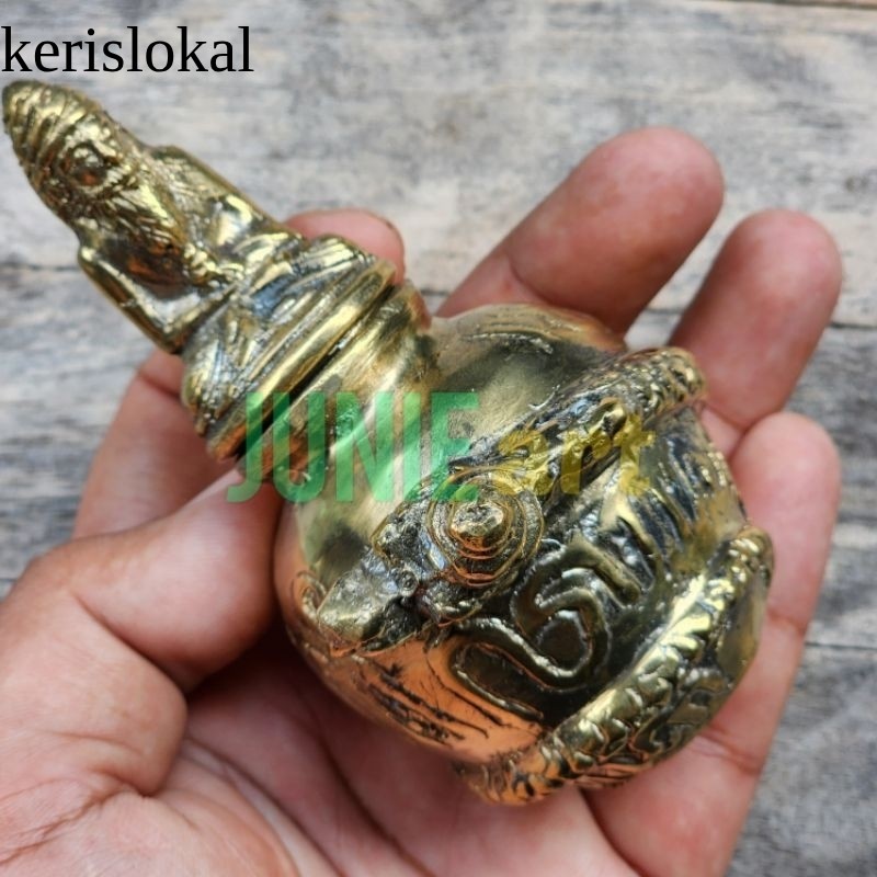 CUPU NAGA GENTONG NAGA TEMPAT PENYIMPANAN MUSTIKA PUSAKA PERHIASAN ANTIK KOLEKSI KUNO CUPU MANIK KL1