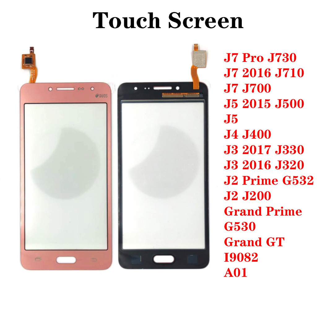 For Samsung Galaxy J2 J3 J4 J5 J7 Pro Grand GT Prime 2015 2016 2017 Tou  Screen Digitizer Sensor LCD