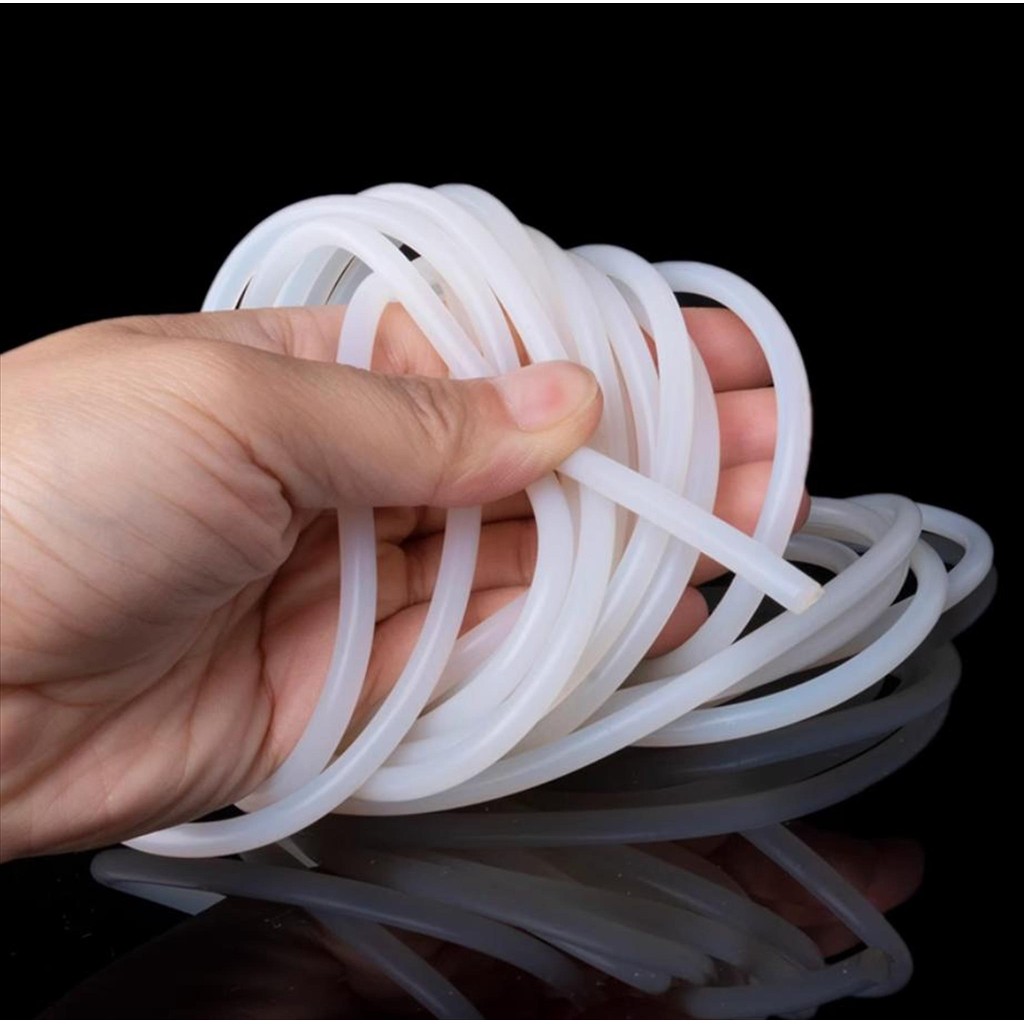 GARANSI READY Oring cord silikon Padat 3MM 4MM 5MM 6MM 7MM 8MM 10MM Seal Silicone bulat tahan panas 