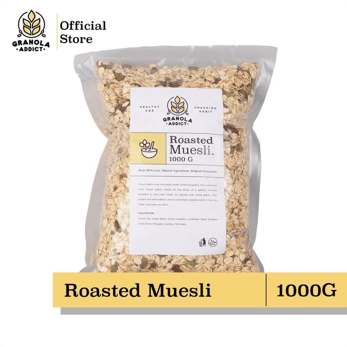 

Sale Roasted Muesli Fruit & Seed 1KG - by Granola Addict - Original Terlaris