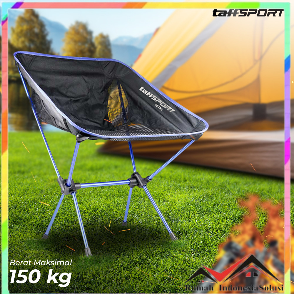 - TaffSPORT Kursi Lipat Memancing Folding Fishing Chair - SF733 -