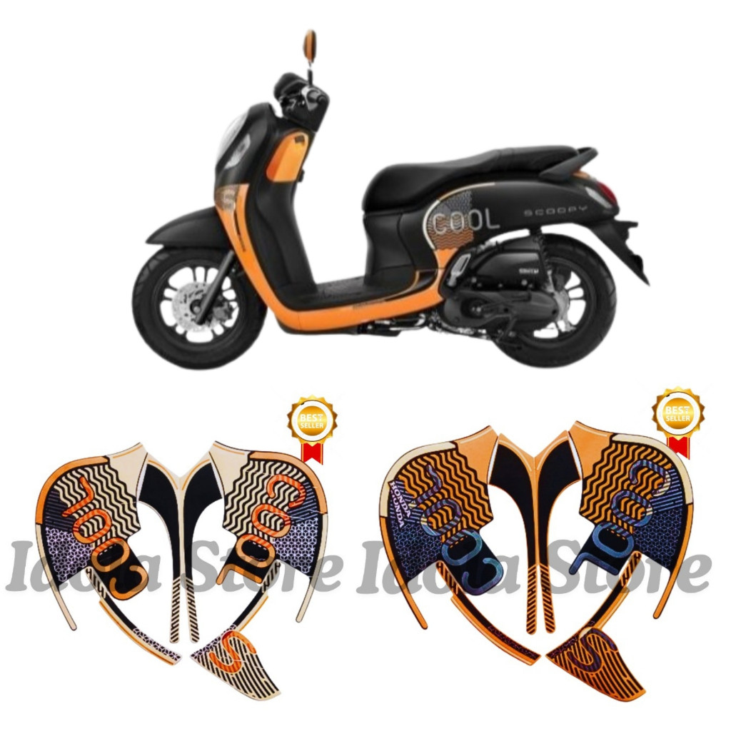 Stiker Striping Scoopy Fashion 2022 - List Stiker Scoopy Fashion 2022 Terbaik