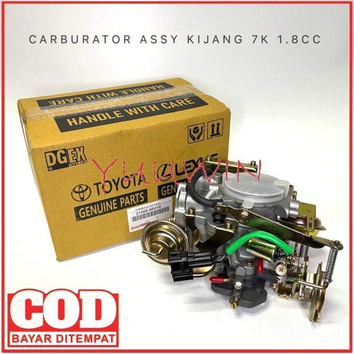 CARBURATOR ASSY KIJANG 7K - KARBURATOR ASSY KOMPLIT KIJANG KAPSUL 7K 2 VACUM