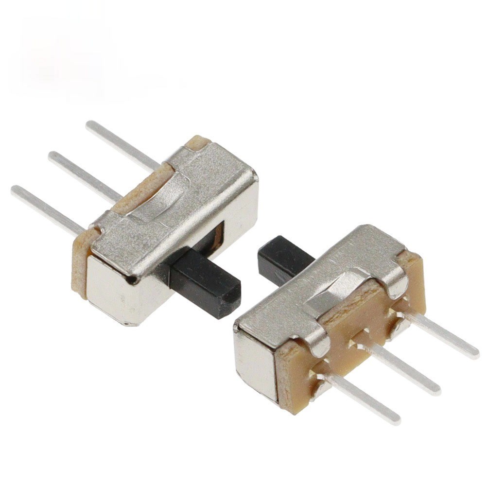 20PCS Toggle Switch SS12D00 DIP Slide Switch 3Pins SS12D00G3 The Power Switch Hand Shank 3MM