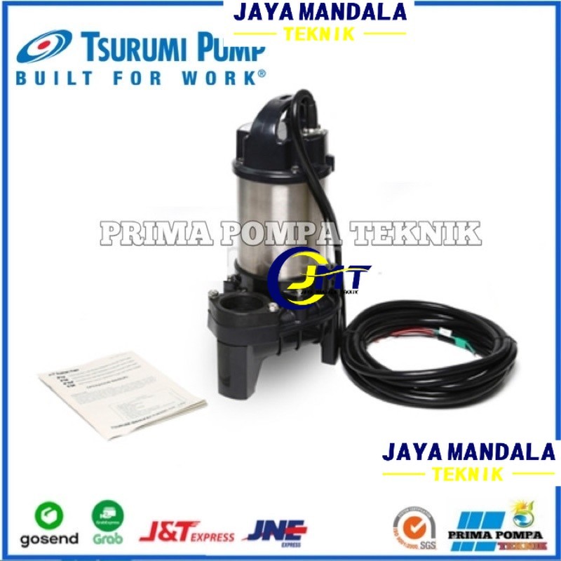 Pompa Air Tsurumi 40PU2 15S 54 Pompa Celup Submersible Pump 150watt pompa celup Kolam ikan kualitas