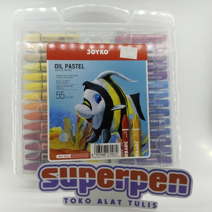 

Crayon Joyko Oil Pastel 55 warna
