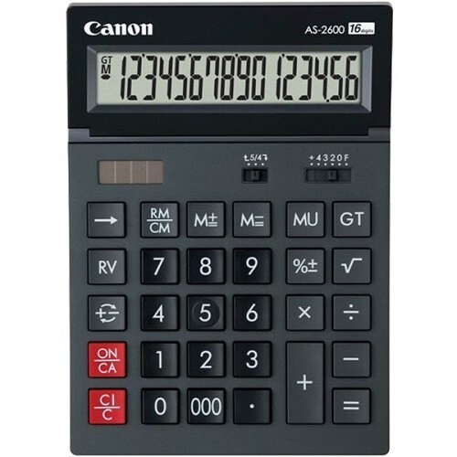 

CANON CALCULATOR AS-2600 HB