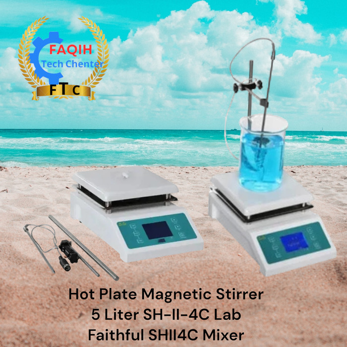 

Hot Plate Magnetic Stirrer 5 Liter SH-II-4C Lab Faithful SHII4C Mixer