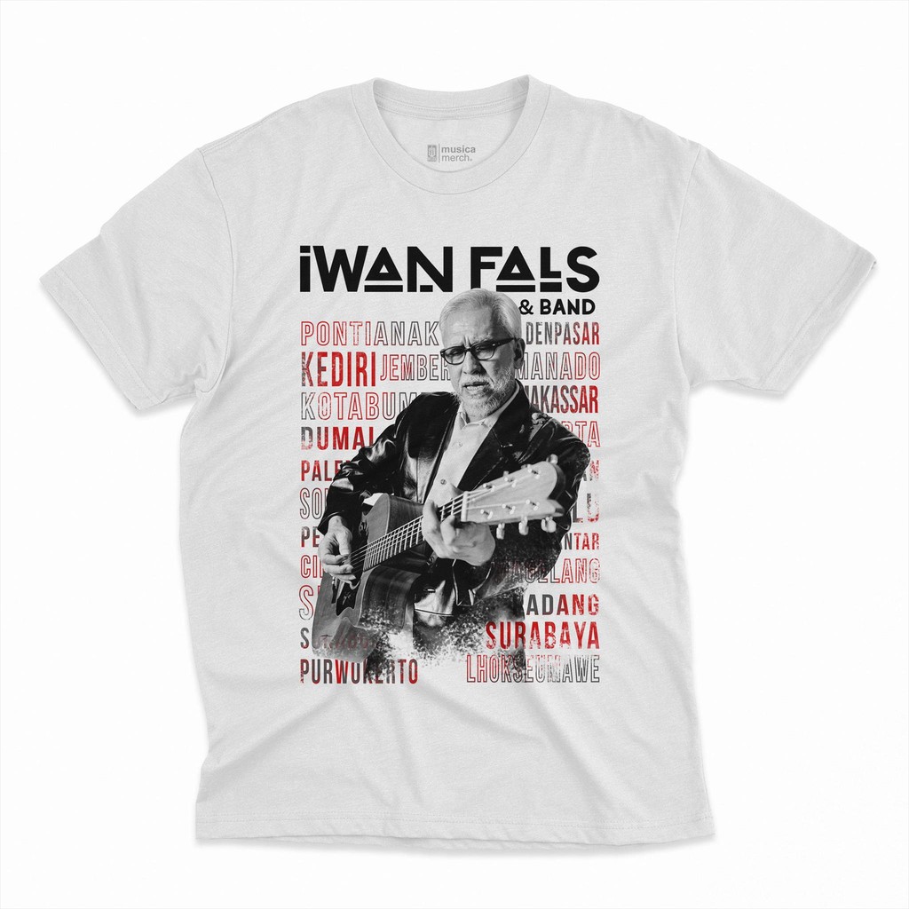 IWAN FALS-TSHIRT KONSER GAUNG MERAH II