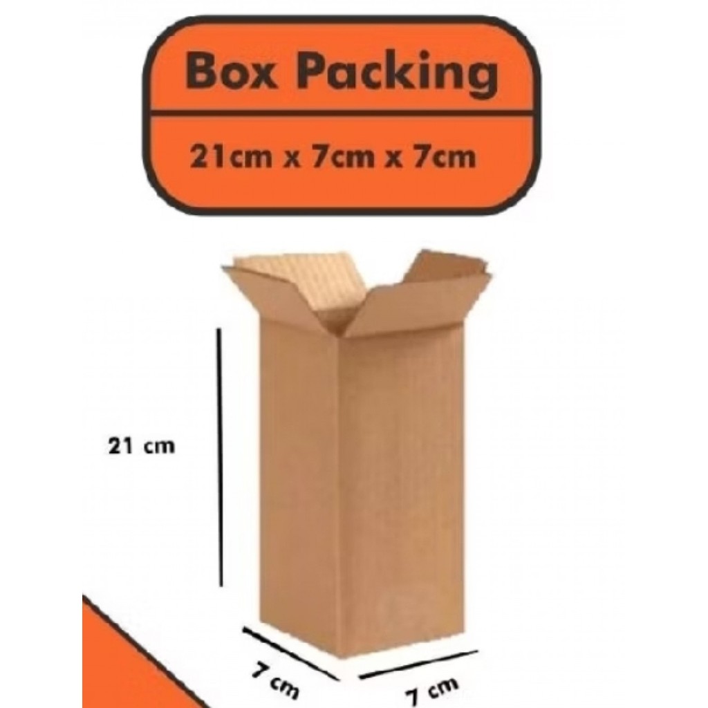 

KARDUS POLOS UK 7X7X21 CM KARDUS BARU/KARDUS PACKING/KARTON BOX/KOTAK POLOS MURAH/KOTAK SOUVENIR