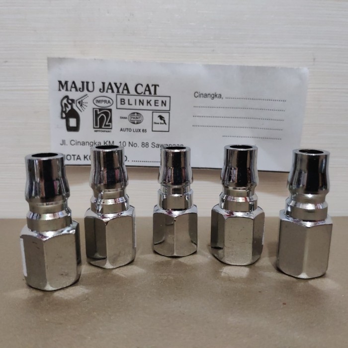 nepel / coupler /sambungan selang spray gun D