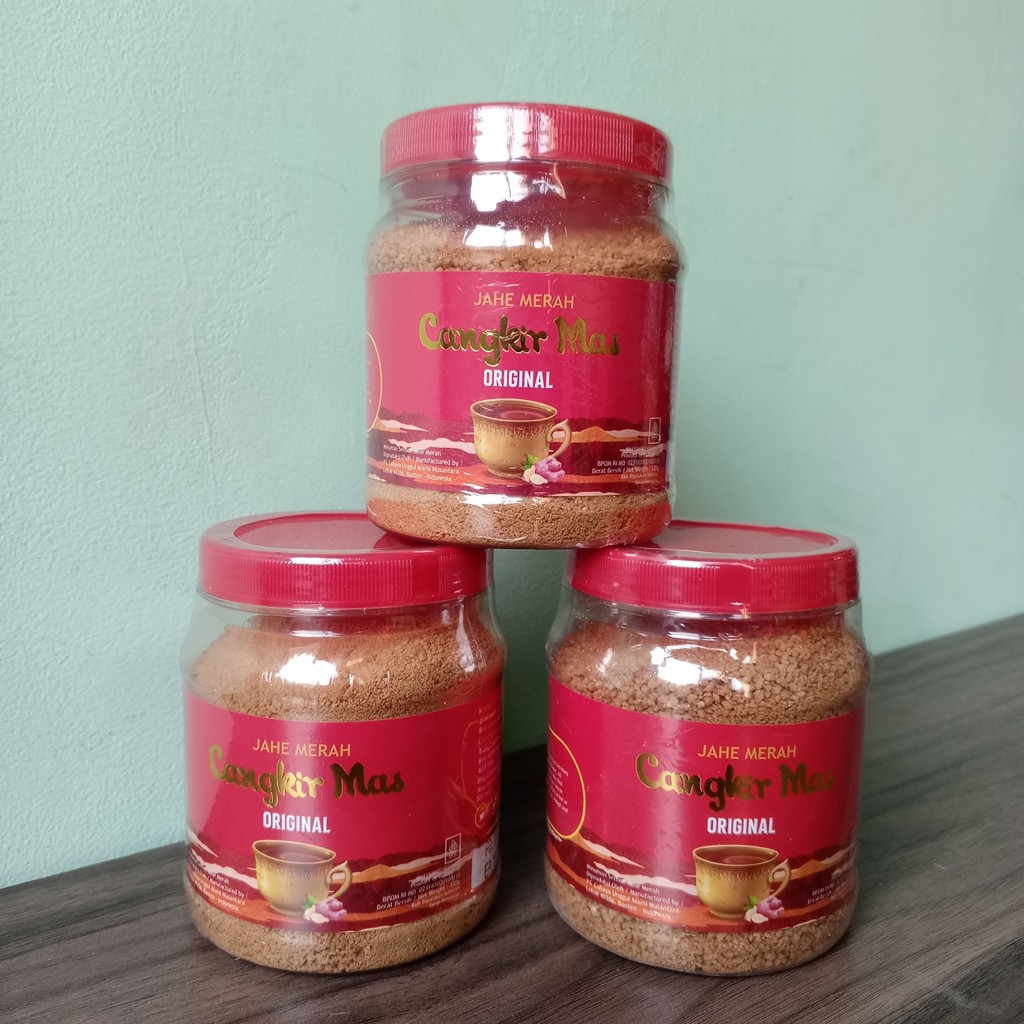 

Cangkir Mas Jahe Merah Original Toples 330gr