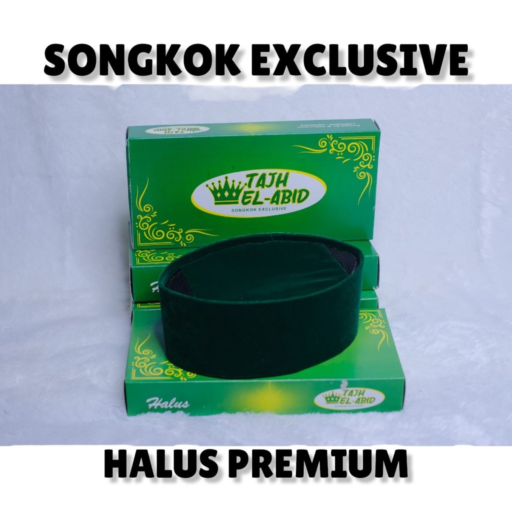 SONGKOK HIJAU PREMIUM Peci Hijau Polos Berkualitas Songkok HIJAU AC Peci Dewasa Peci Anak