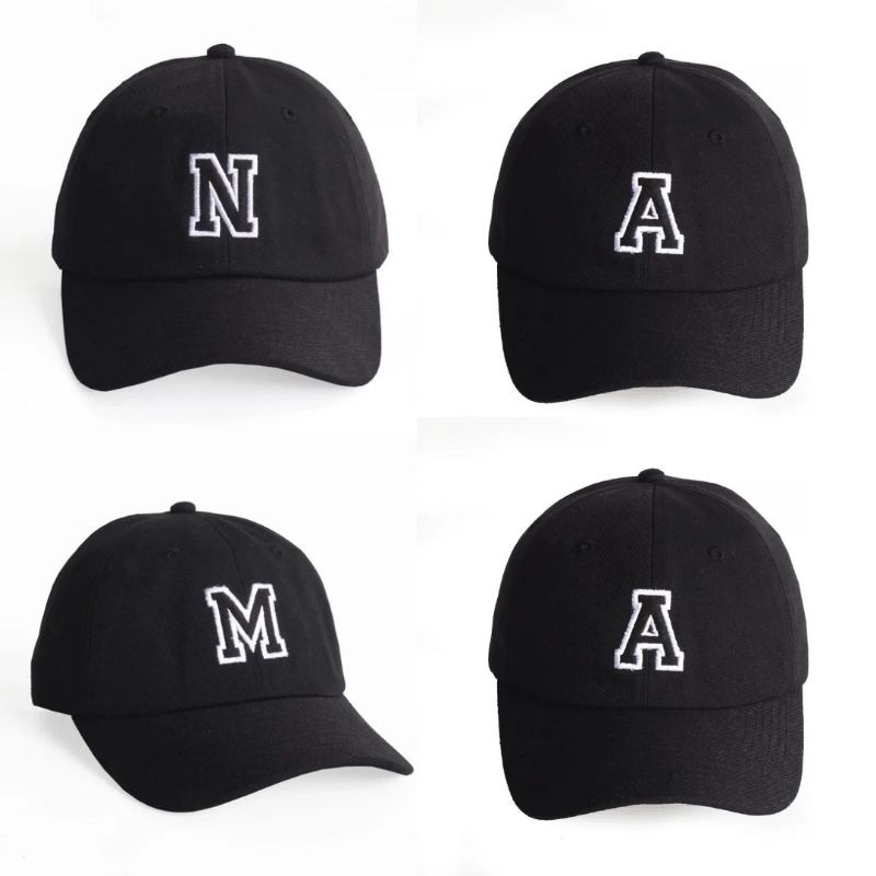 Topi Nama / topi baseball / topi pria distro  / topi hitam pria / topi pria ori