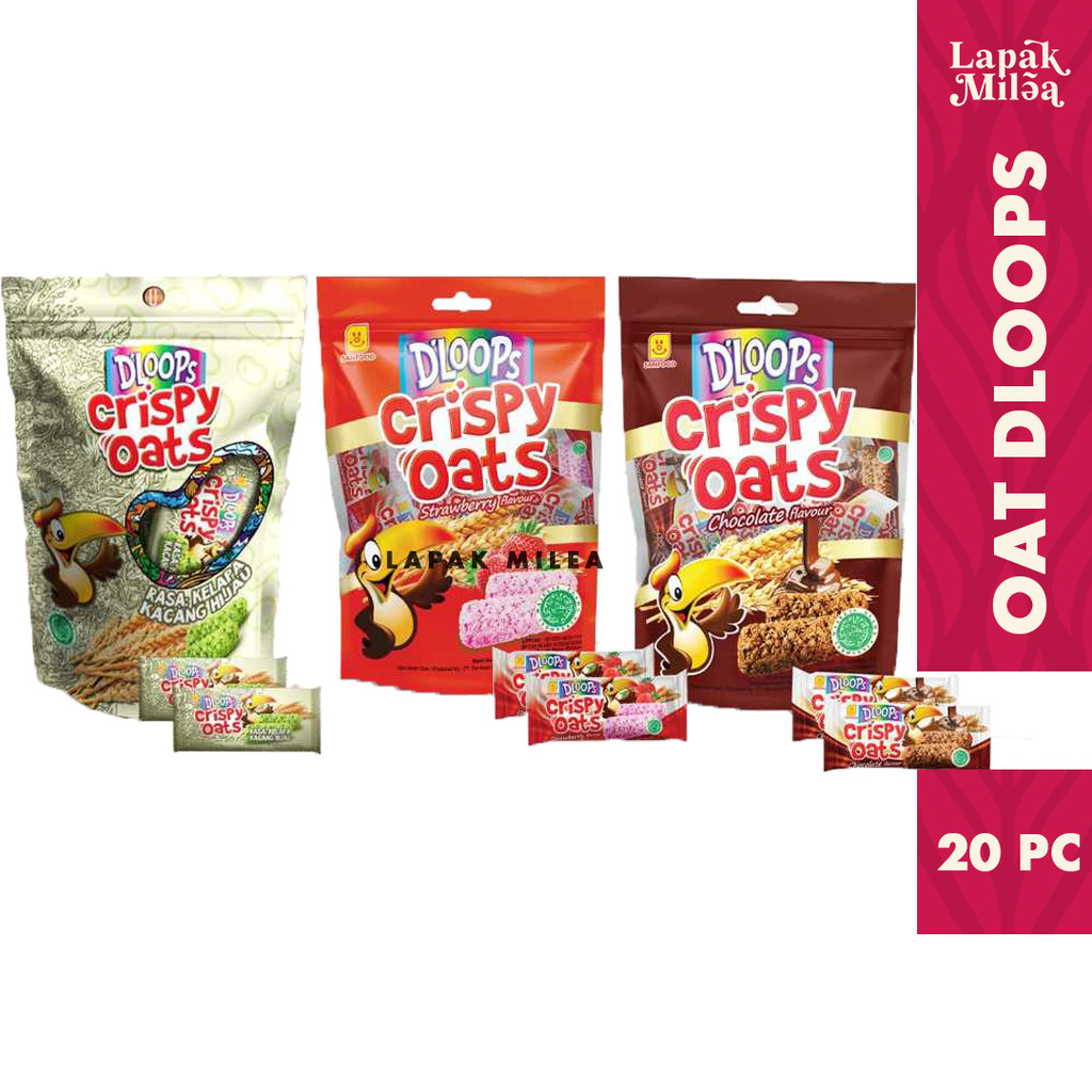 

D'loops Dloops Crispy Oats 200gr