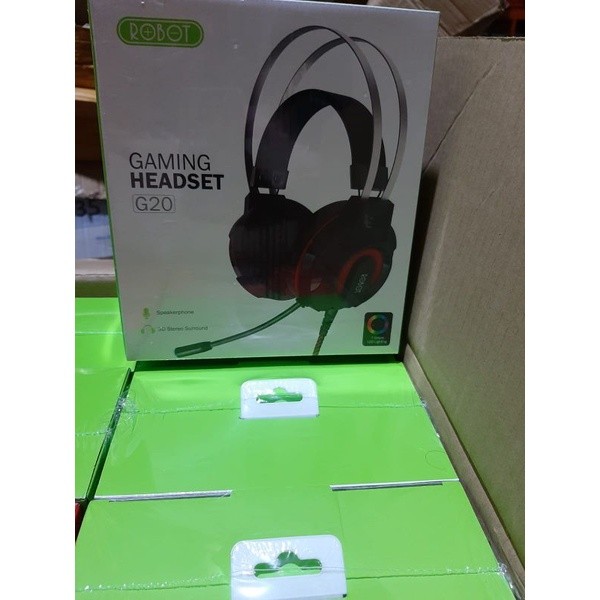 ROBOT headphone gaming G20 / headset gaming robot G20 original