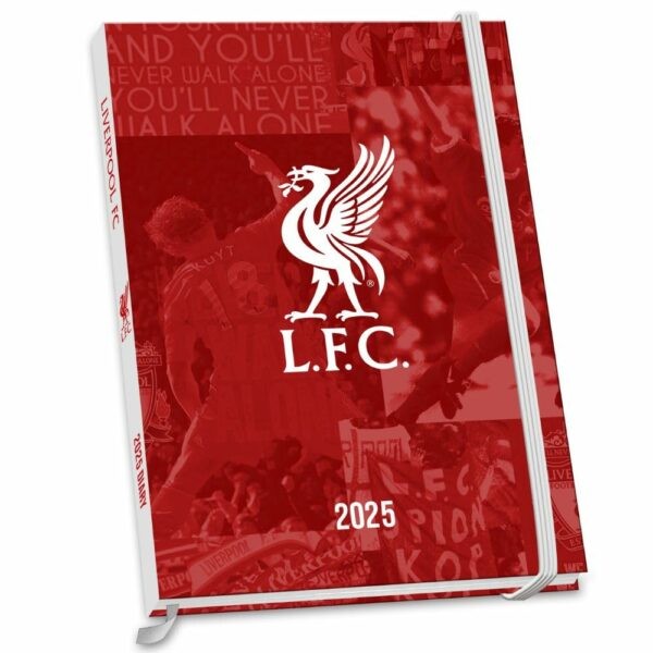 

Liverpool FC A5 Diary 2025, LFC Official Licensed Product