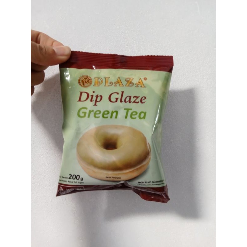 

Plaza Dip Glaze Green Tea 200gr Olesan Donat Martabak dan Roti Bakar
