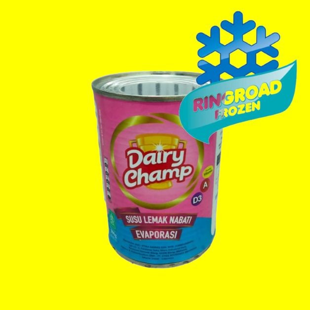 

DAIRY CHAMP EVAPORASI 390 GR - SUSU LEMAK NABATI