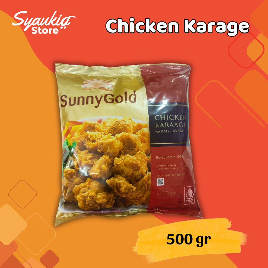 

SunnyGold Chicken Karage 500gr