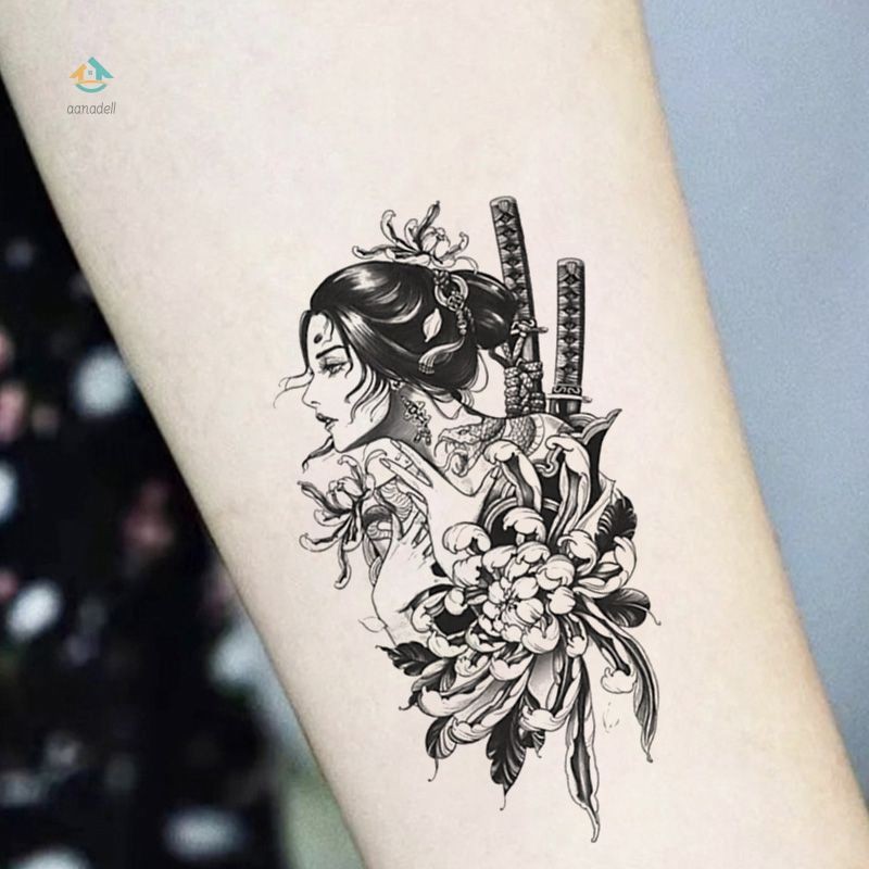 【COD】️Bertahan Hingga 2 Minggu Stiker Tato Kelas Atas Tato Palsu Tato Temporer Tahan Air Tahan Lama