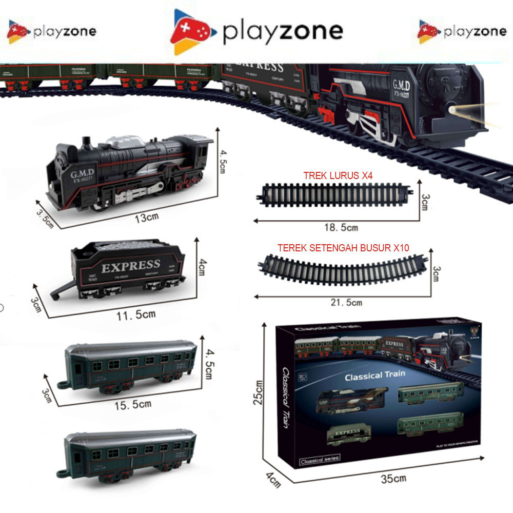Mainan Anak Kereta Api Rail King Kereta Api Rel Panjang Kereta Api Mainan Kereta Api Anak Laki Laki 