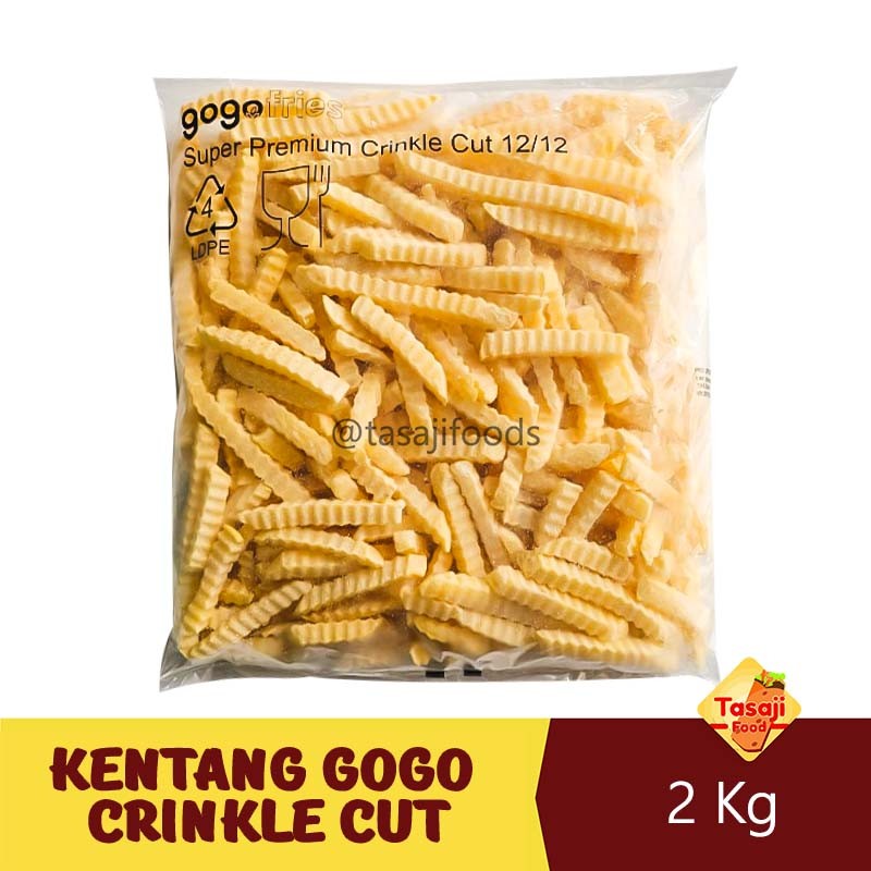 

Kentang Gogo Curah Crinkle Cut 2kg