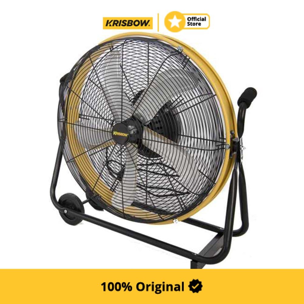 Krisbow Kipas Angin Industrial Fan Osilasi 24 Inci