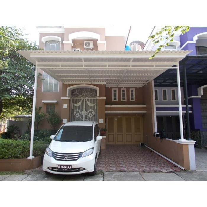 Kanopi Atap UPVC Alderon Kualitas Superior Garansi 10th di depok