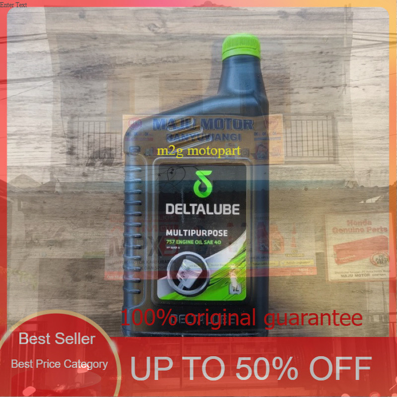 PROMO Oli Deltalube Multipurpose 1 Liter Oli Mesin Motor Deltalube 757 1000ml OLI