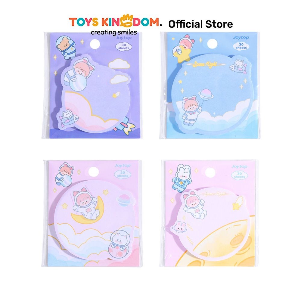 

Toys Kingdom Joytop Sticky Notes Spaceflight Random Memo Tempel Tempelan Catatan Pengingat Perlengkapan Tulis Sticky Reminder Notes