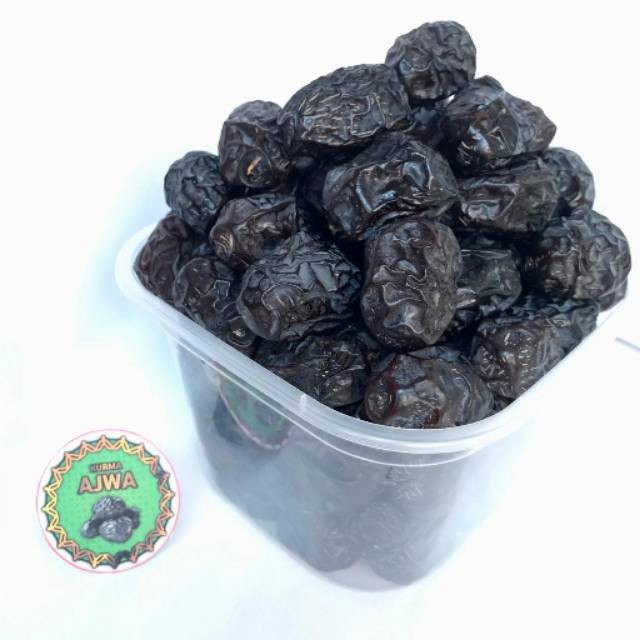 

Kurma ajwa grade A 1kg toples / kurma ajwa 1kg / kurma nabi 1kg / kurma ajwa murah