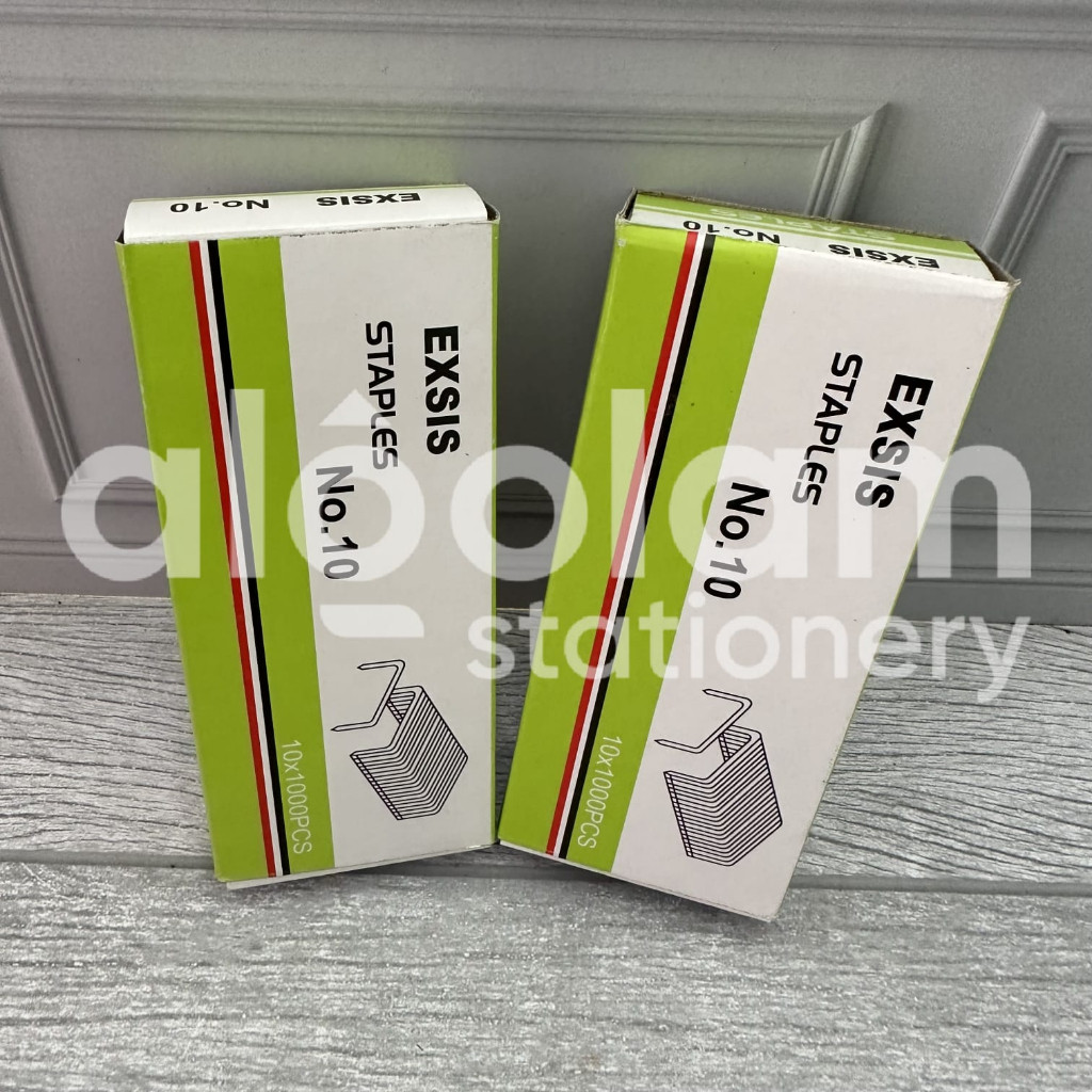 

SATU PACK ( 10 BOX KECIL ) Isi Staples Kecil No. 10 Murah