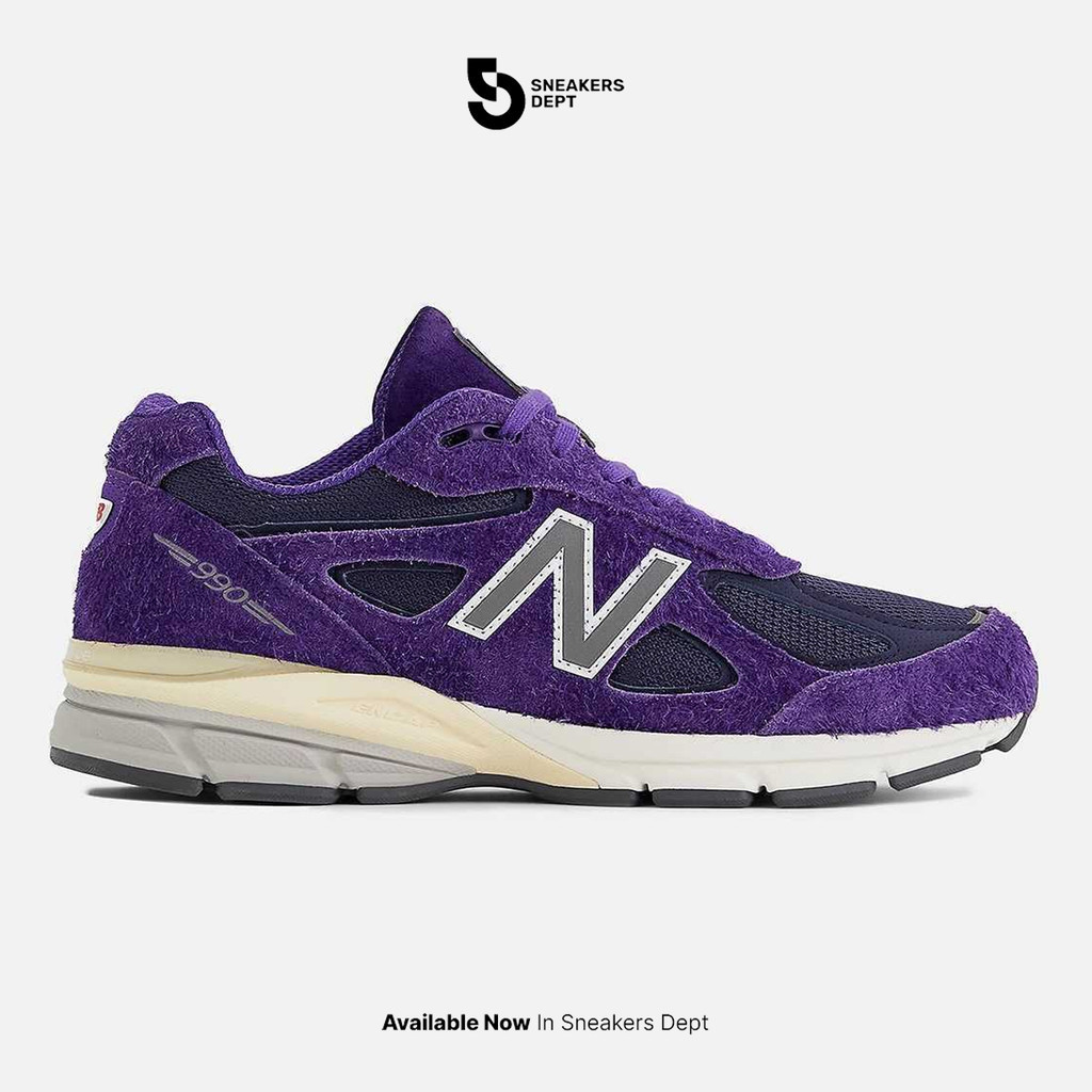 Asli & Ready NEW BALANCE Sepatu Sneakers Pria 990 V4 'MADE IN USA' U990TB4 ORIGINAL