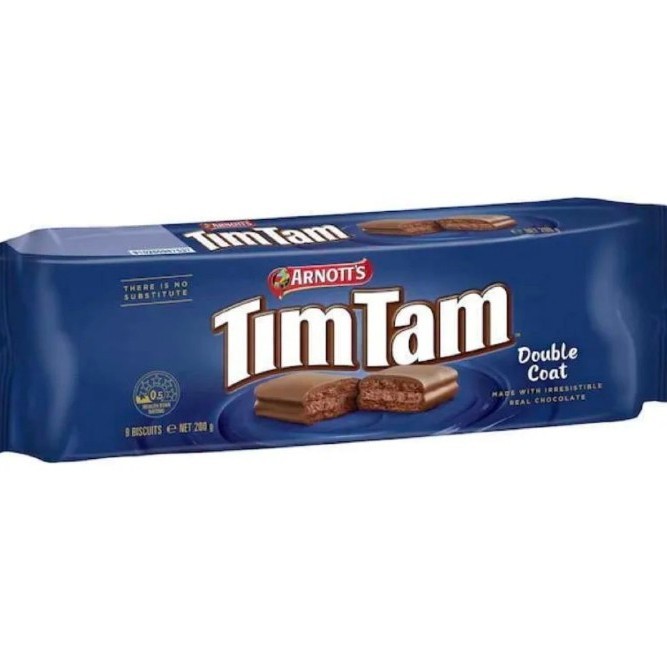 

Arnott's Tim Tam Dounle Coated 200 gr