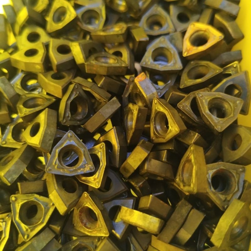 INSERT UDRILL WCMX080408 mata pisau bor UDRILL WCMX08 WCMT08 BEKAS