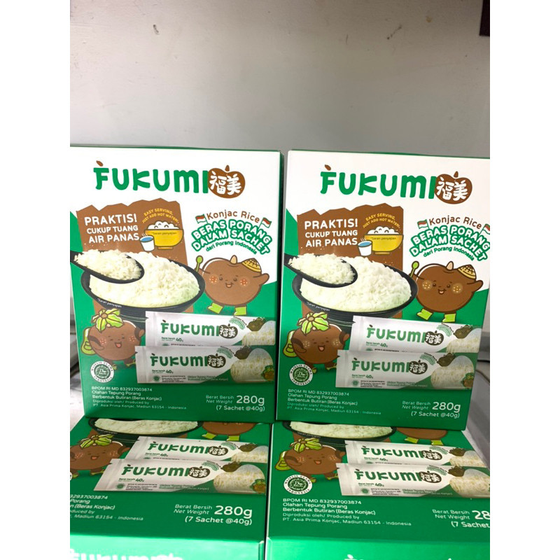 

BERAS PORANG FUKUMI 280g (7 sachet @40g) - ARM