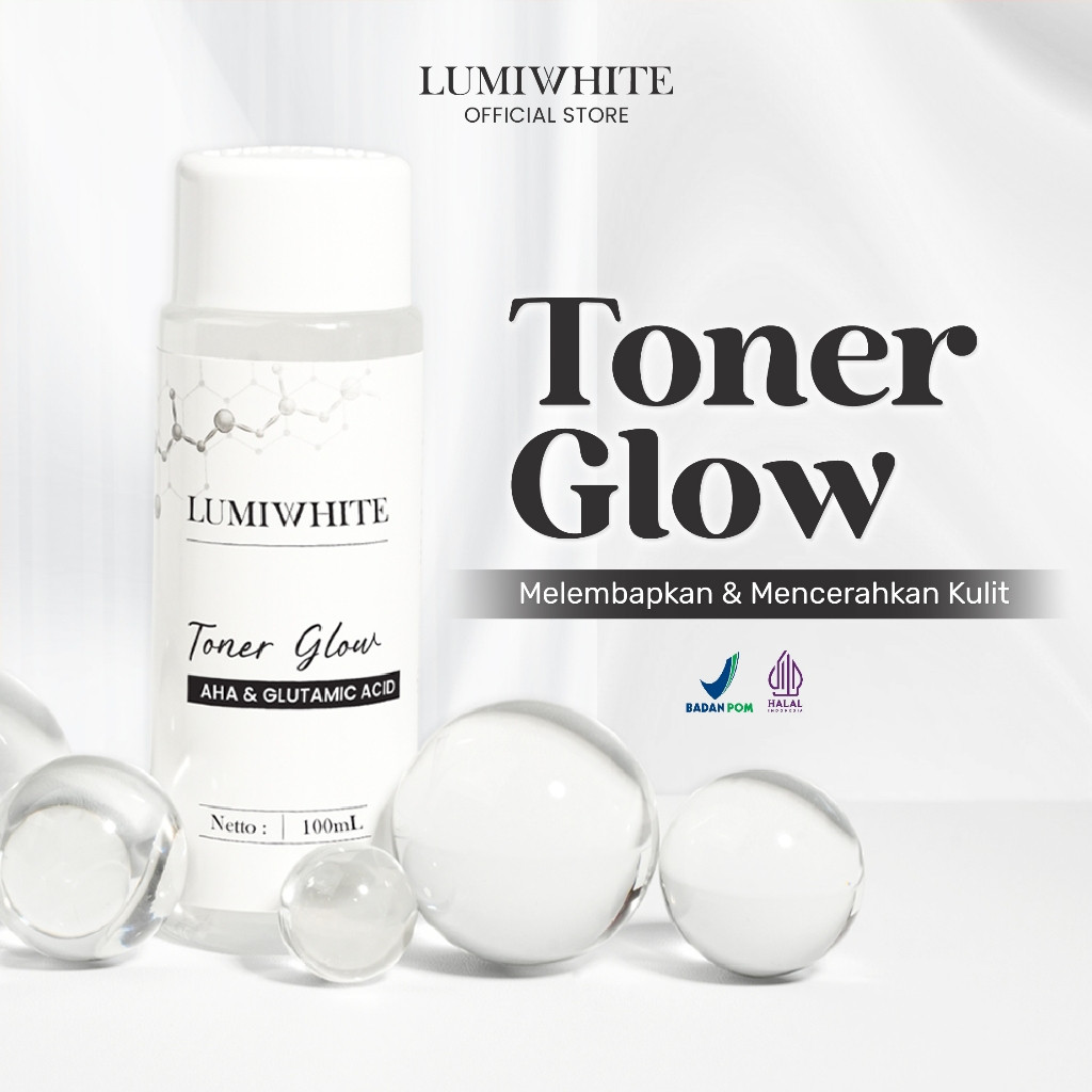 Lumiwhite - Toner Glow 100ml | Toner Mencerahkan Wajah | Skincare Wajah SC