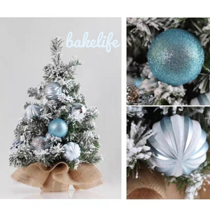 

Dekorasi bola pohon natal 6cm isi 12pcs hiasan natal 2020 christmast