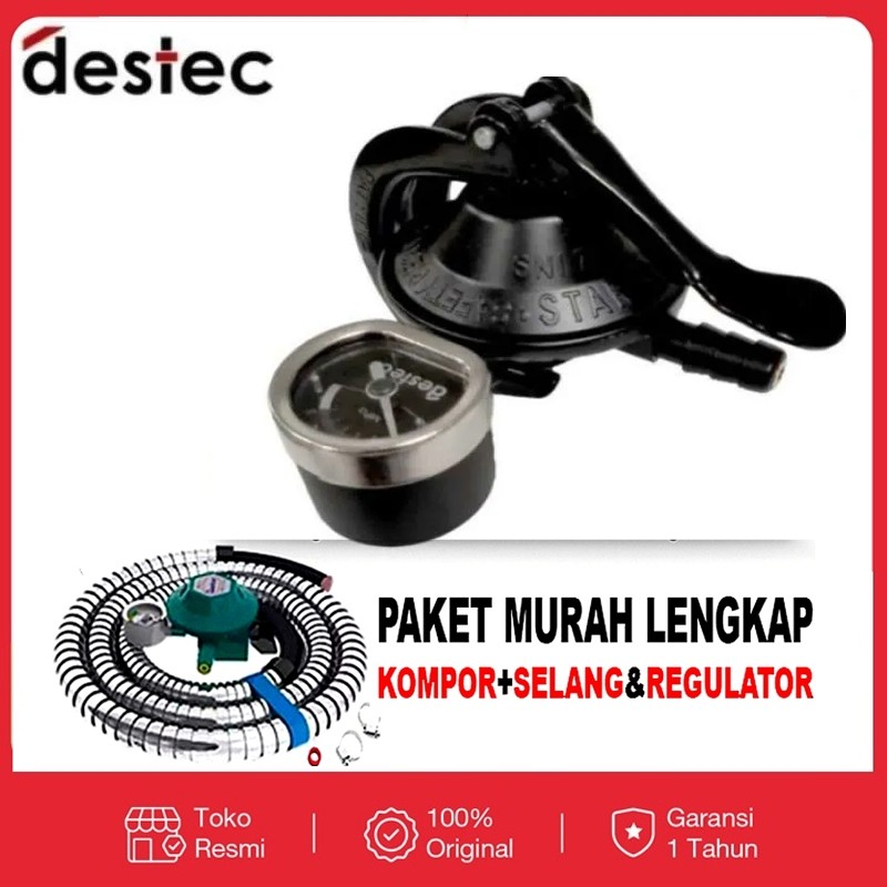 DB28SK [COD] REGULATOR KOMPOR GAS ANTI BOCOR  DESTEC STARCAM REGULATOR GAS ANTI BOCOR