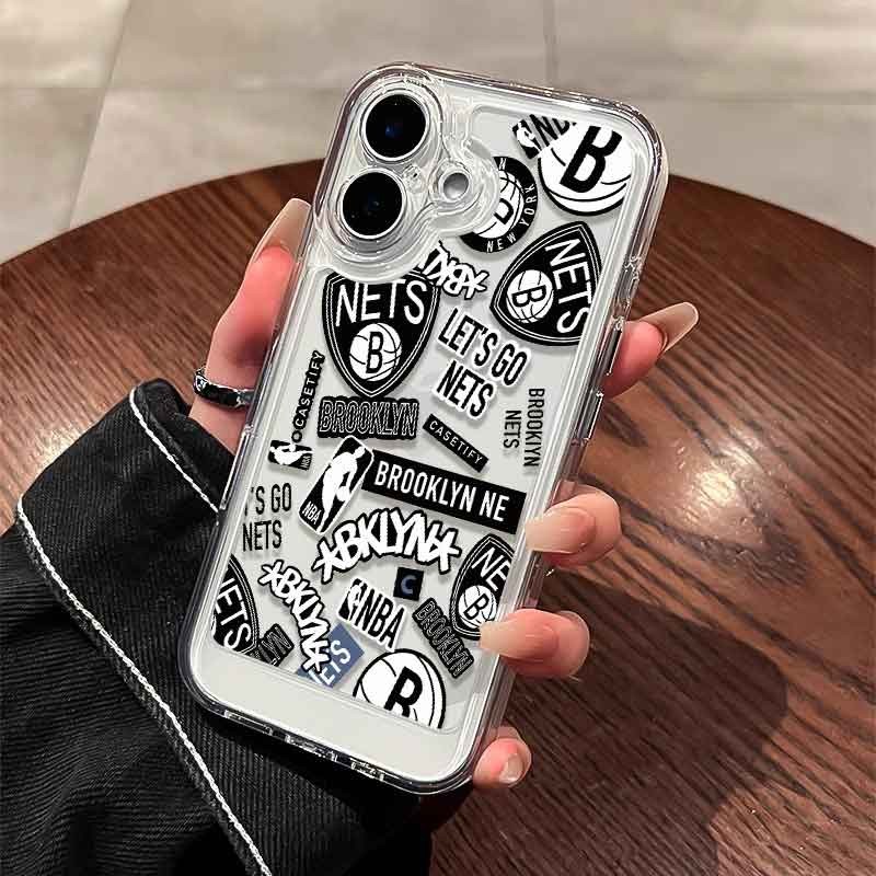 Premium TPU NBA bola basket transparan soft case hp XIAOMI 15T Pro REDMI 15C 15 POCO F7 13x A5 14C N